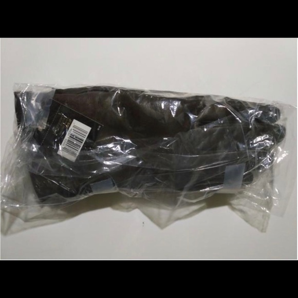 Frye company leather gloves dark brown NWT - Picture 3 of 5